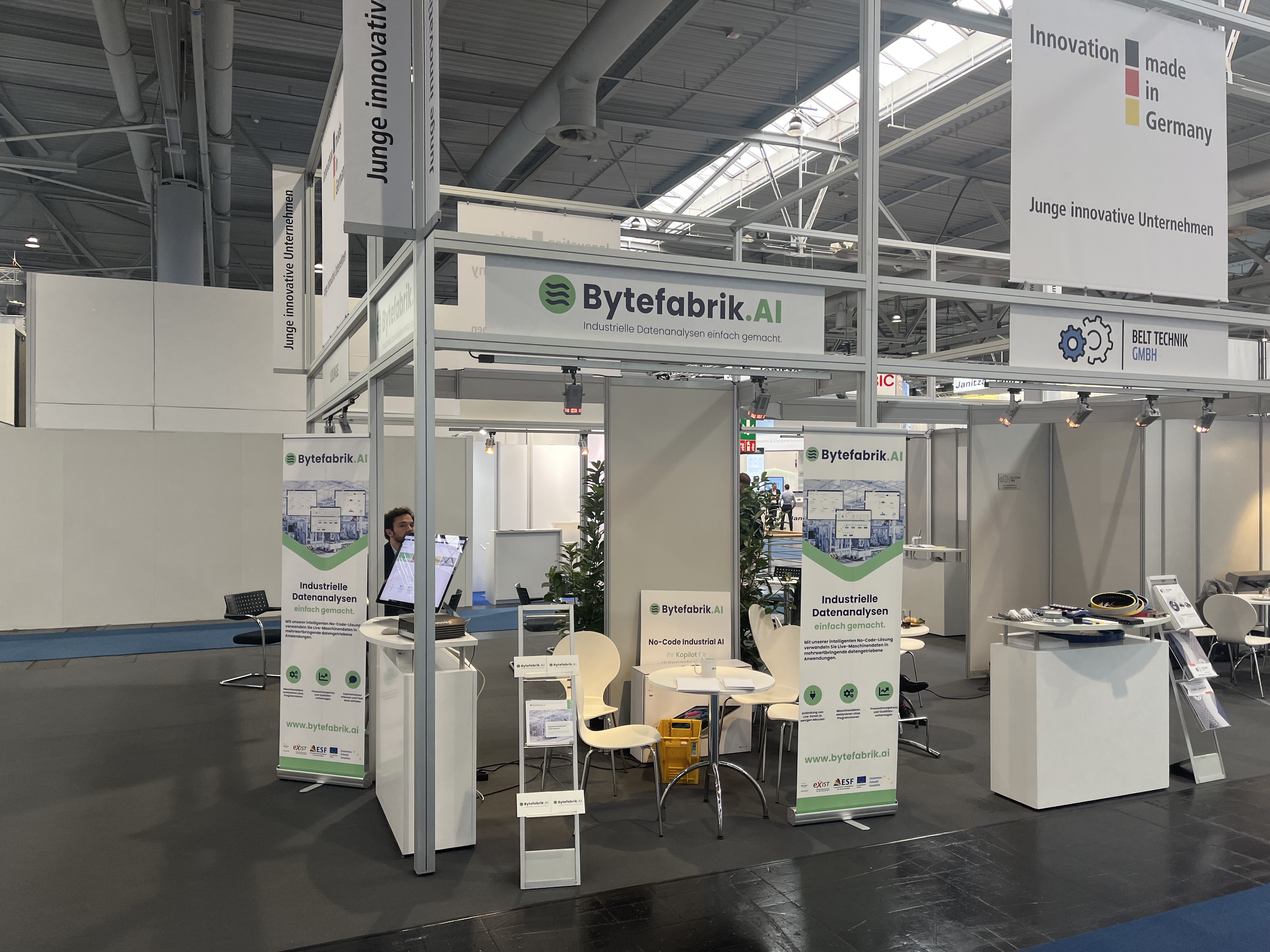Bytefabrik auf der Hannover Messe