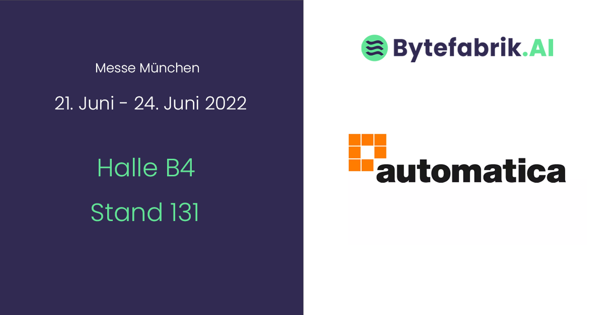 Bytefabrik auf der Automatica